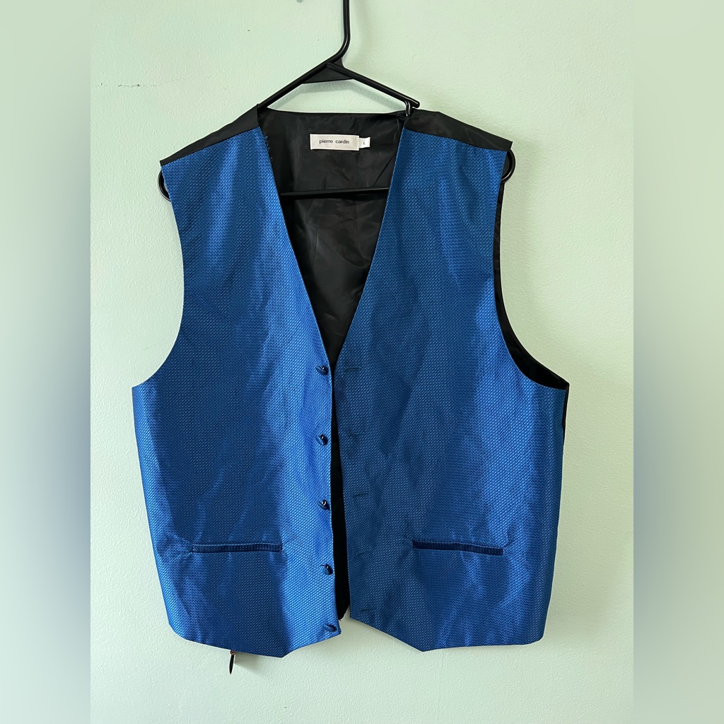 Pierre Cardin Blue Vest